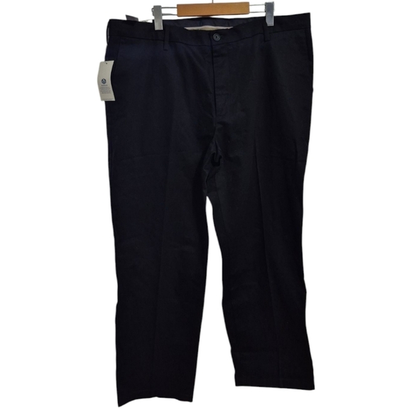 Dockers Signature Black Classic Fit Khaki Pants Size 40×30 - Picture 2 of 9